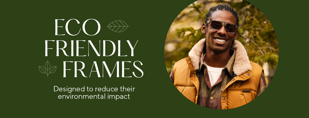 eco responsability in eyeglasse, recycled frames for glasses