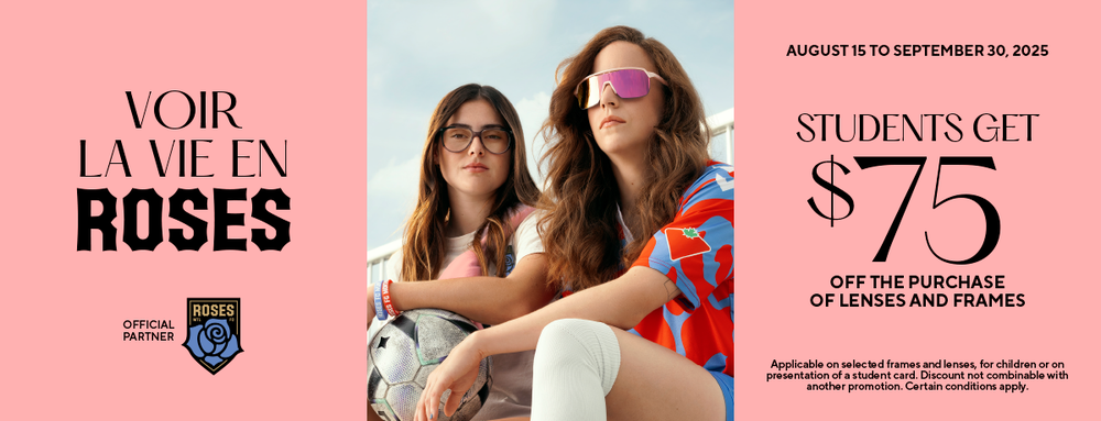 school promotion on glasses, discount on glasses for kids and students