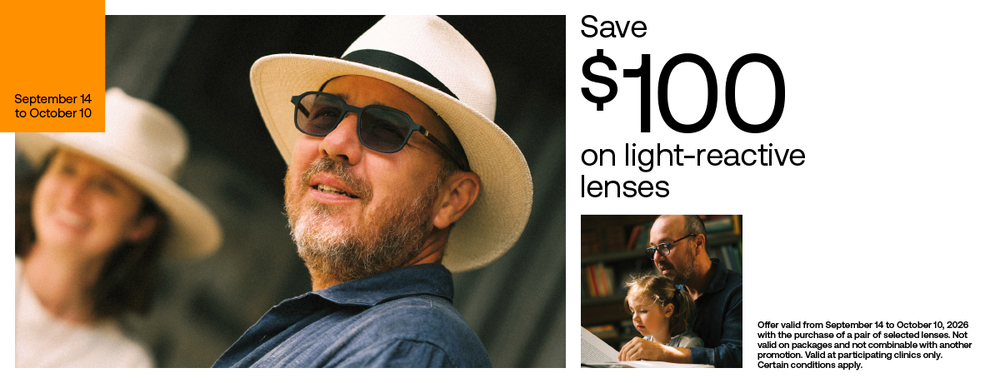 promotion transition lenses
