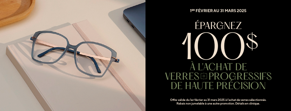 promotion verres progressifs. rabais sur lunettes